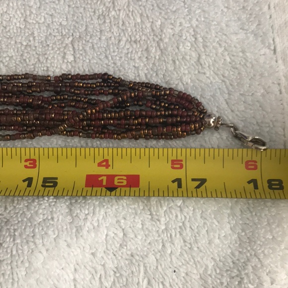 Silpada Brown Multi-Beaded Necklace - Picture 4 of 6